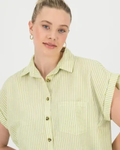Women Old Khaki Shirts & Blouses><noscript><img width=