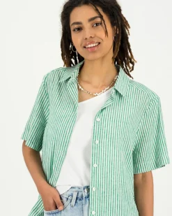 Women Old Khaki Shirts & Blouses><noscript><img width=