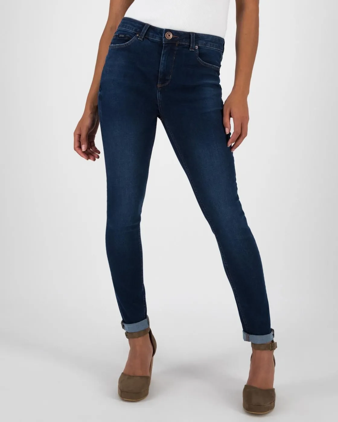 Women Old Khaki Denim>Women'S Amanda Mid-Rise Skinny Denim