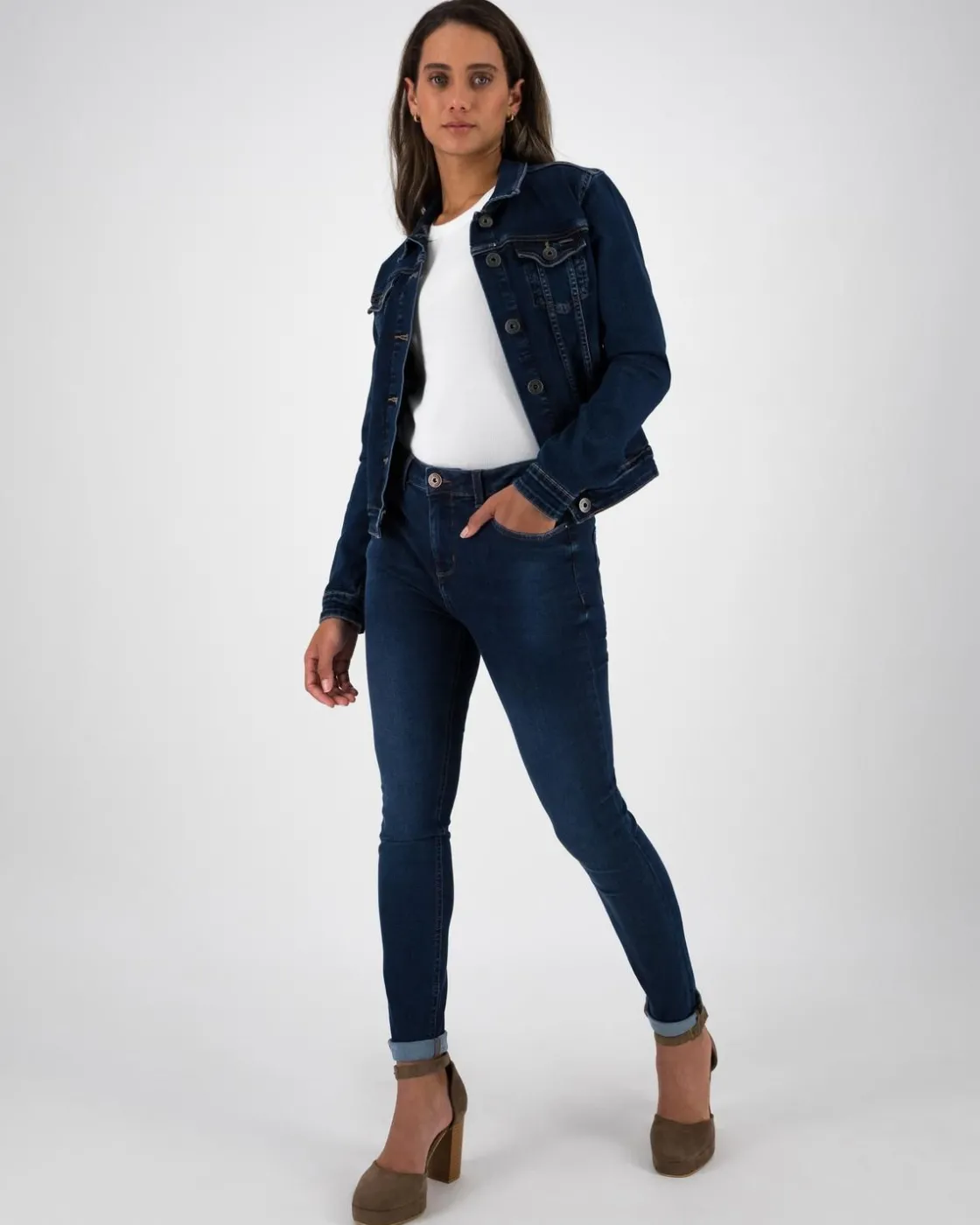 Women Old Khaki Denim>Women'S Amanda Mid-Rise Skinny Denim
