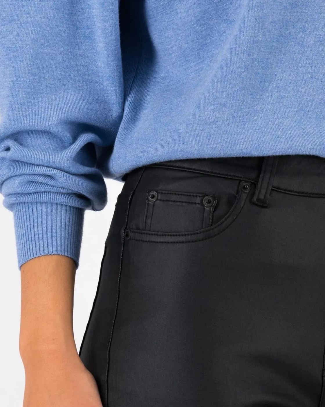 Women Old Khaki Pants>Women'S Amy Coated Straight Leg Pants