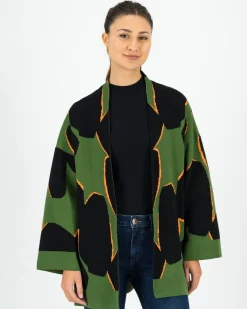 Women Old Khaki Scarves & Kimonos>Women'S Anee Geo Kimono