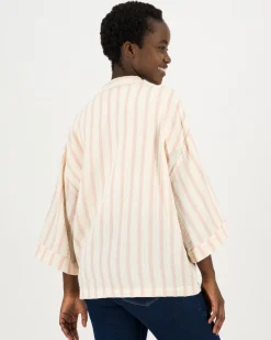 Women Old Khaki Scarves & Kimonos>Women'S Angela Kimono