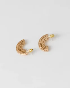 Women Old Khaki Jewellery>Women'S Arched Dangle Bead Earrings