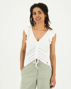 Women Old Khaki Shirts & Blouses>Women'S Ariana Ruched Knit Top