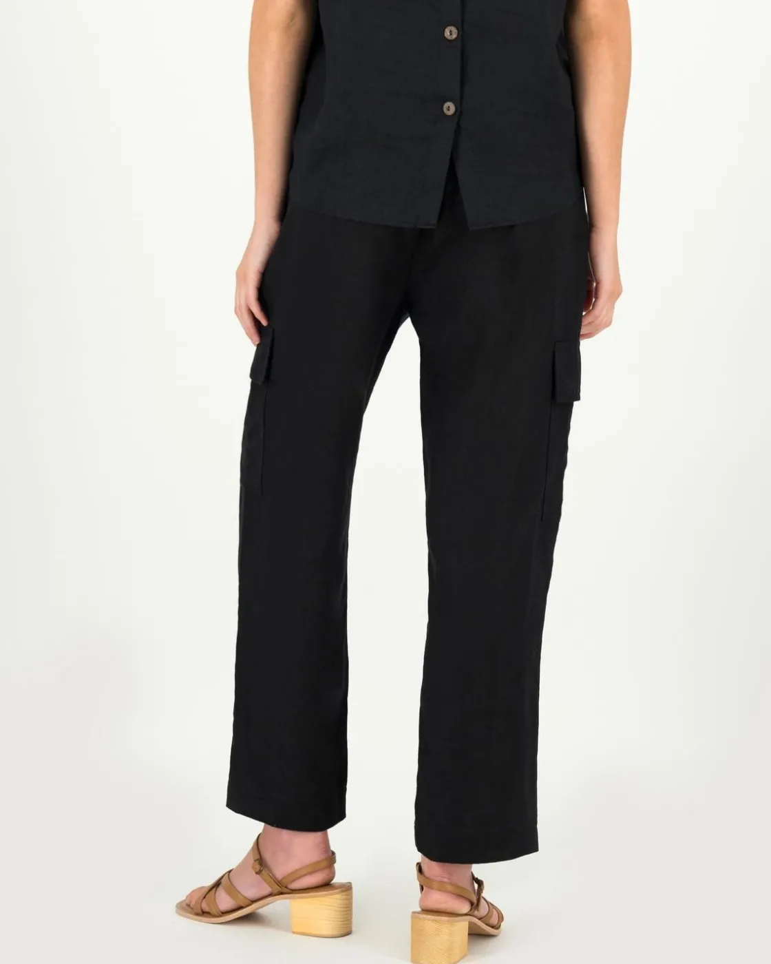 Women Old Khaki Pants>Women'S Audrey Linen Utility Pants