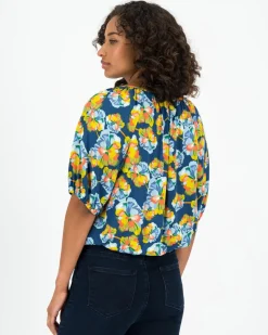 Women Old Khaki Shirts & Blouses>Women'S Azra Popover Blouse
