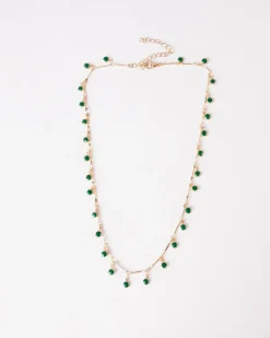 Women Old Khaki Jewellery>Women'S Bauble Beaded Necklace