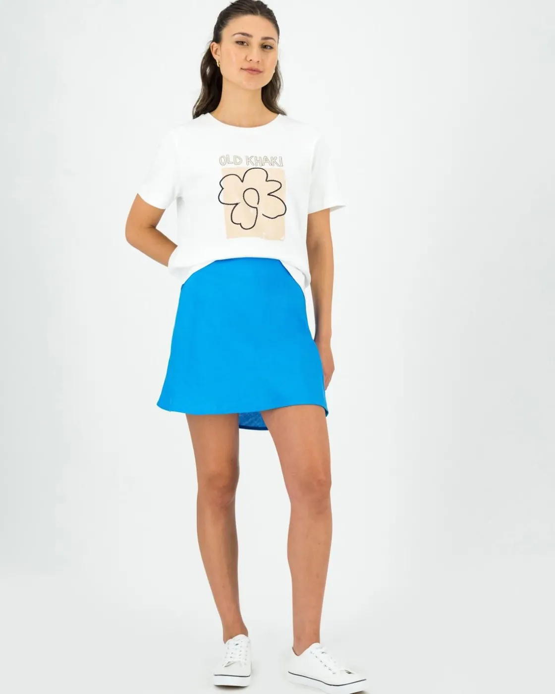 Women Old Khaki T-Shirts & Camis>Women'S Bessie Embroidered T-Shirt