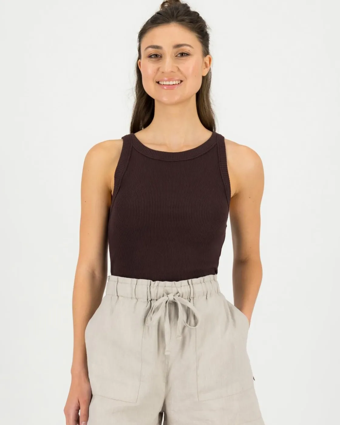 Women Old Khaki T-Shirts & Camis>Women'S Blaire Ribbed Cami