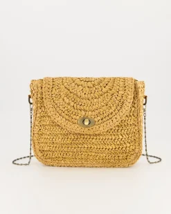 Women Old Khaki Bags & Purses>Women'S Camira Satchel Straw Bag