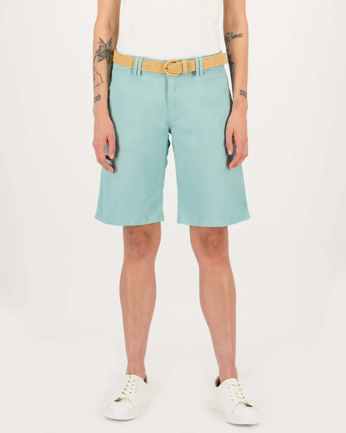 Women Old Khaki Shorts>Women'S Cate Belted Chino Shorts