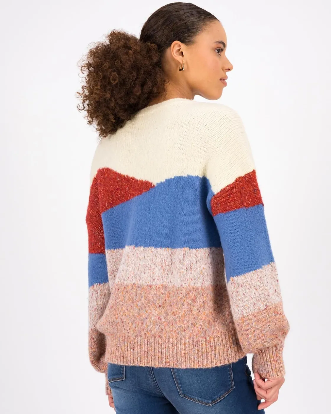 Women Old Khaki Knitwear & Sweats>Women'S Celia Colour-Block Jumper