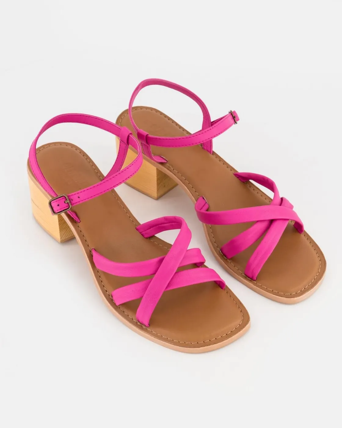 Women Old Khaki Wedges & Flats>Women'S Christina Leather Heel