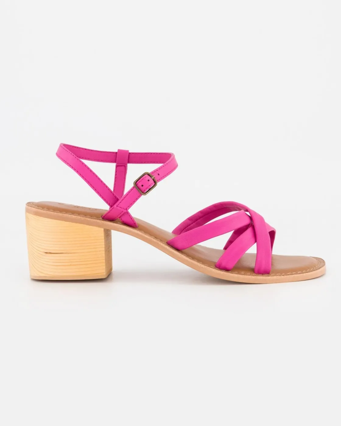 Women Old Khaki Wedges & Flats>Women'S Christina Leather Heel