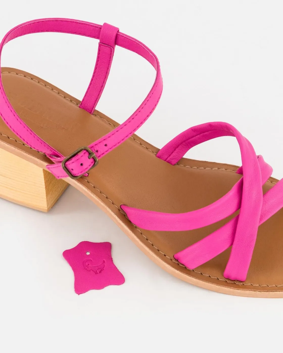 Women Old Khaki Wedges & Flats>Women'S Christina Leather Heel