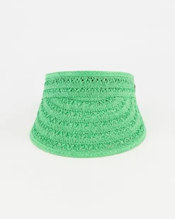 Women Old Khaki Beanies, Hats & Caps>Women'S Cilla Straw Visor
