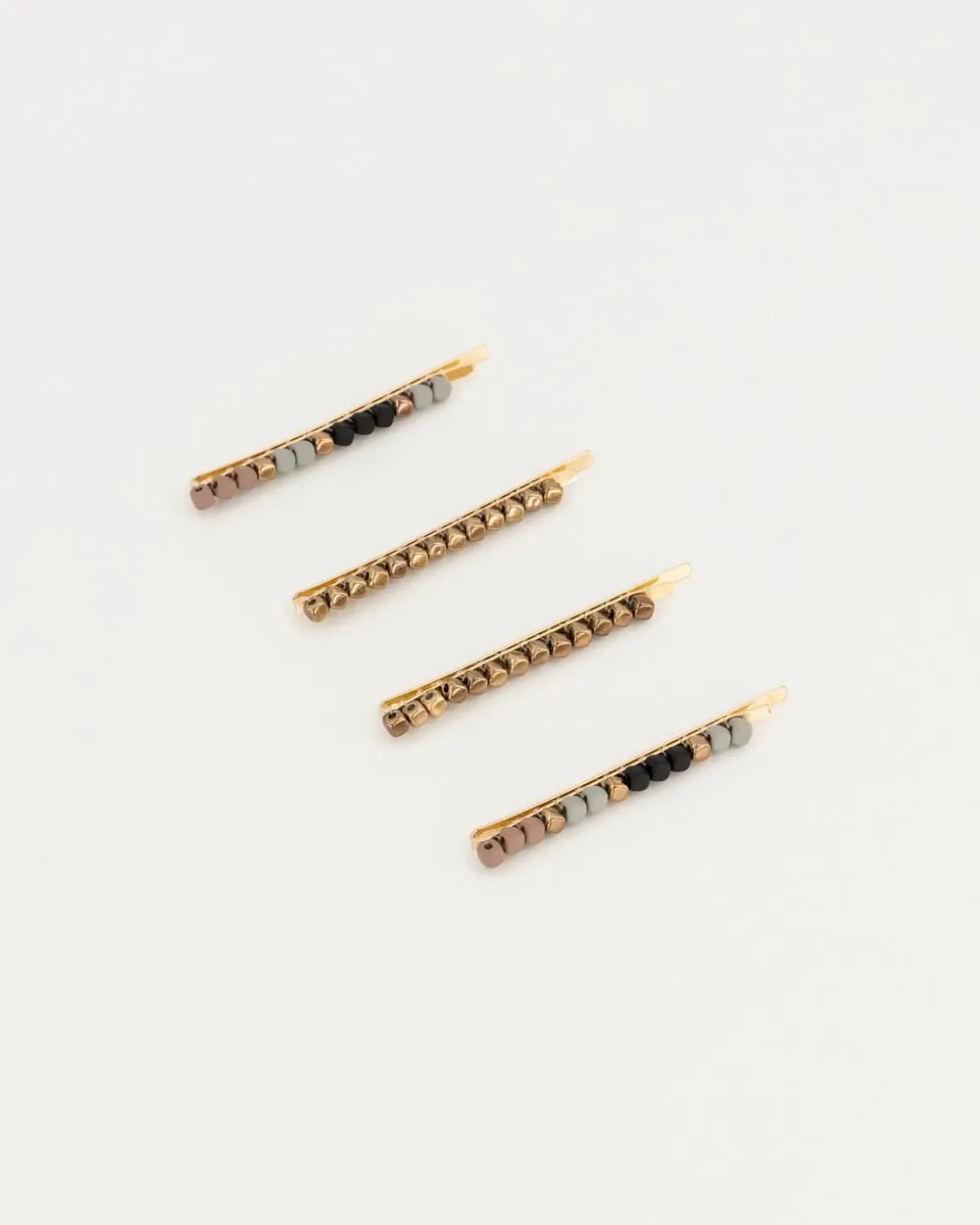 Women Old Khaki Hair Accessories>Women'S Cleonie Clips 4-Pack