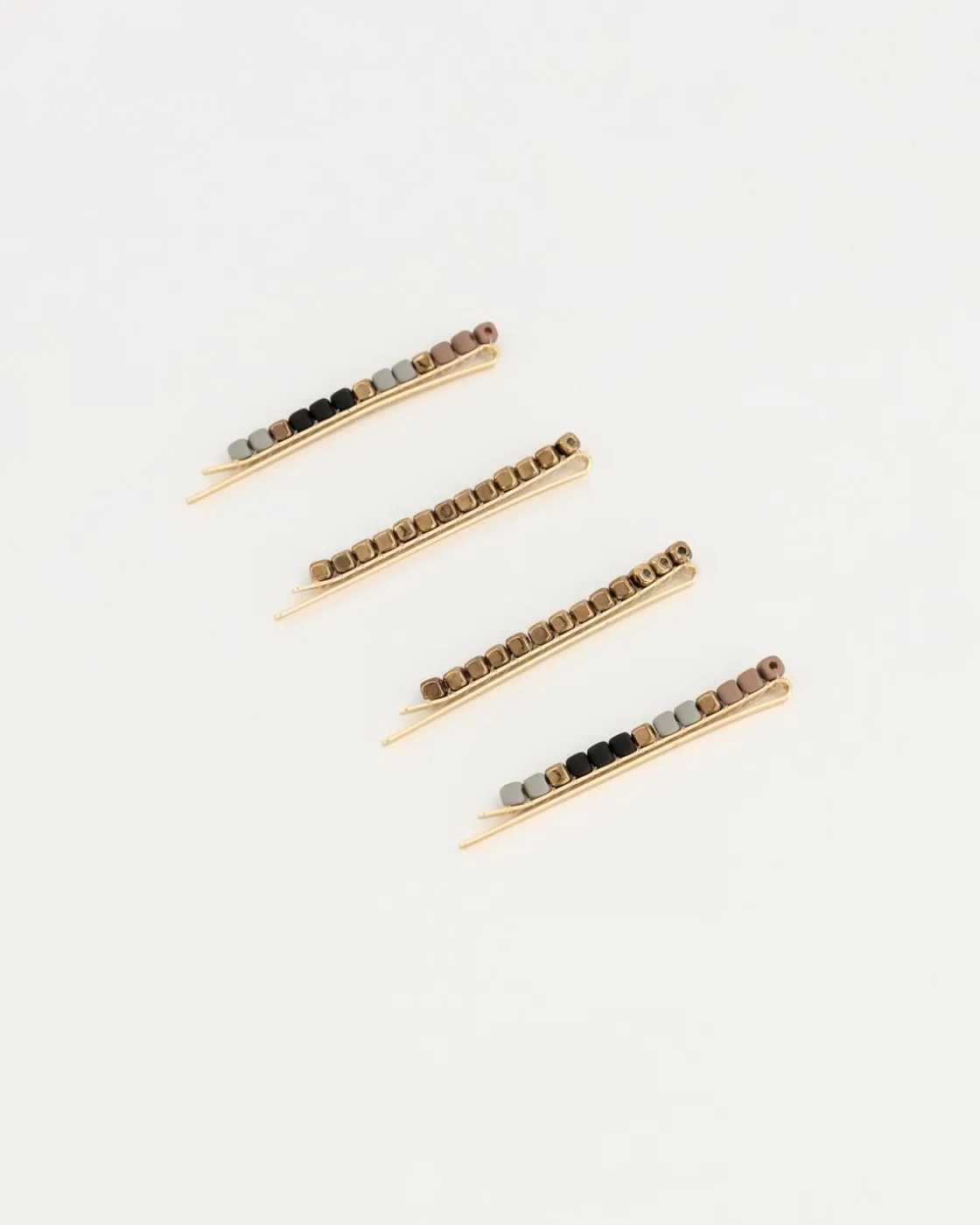 Women Old Khaki Hair Accessories>Women'S Cleonie Clips 4-Pack
