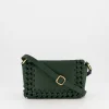 Women Old Khaki Bags & Purses>Women'S Cyra Knotted Border Leather Envelope Bag