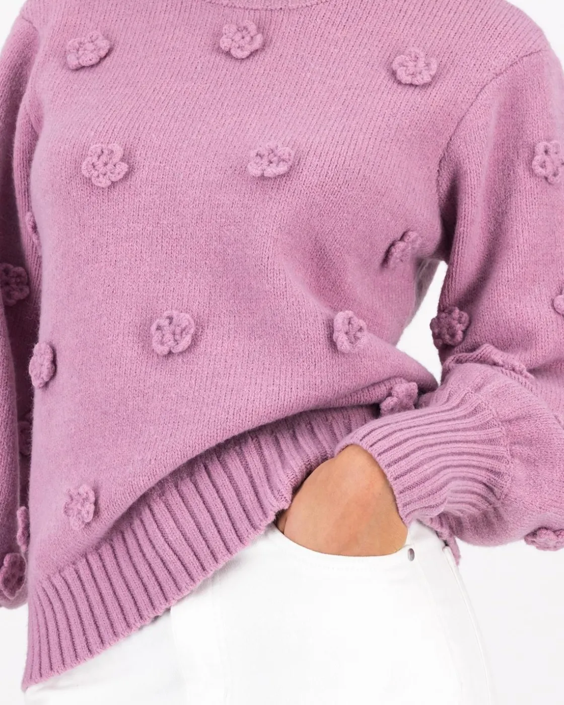 Women Old Khaki Knitwear & Sweats>Women'S Daisy Bobble Jumper