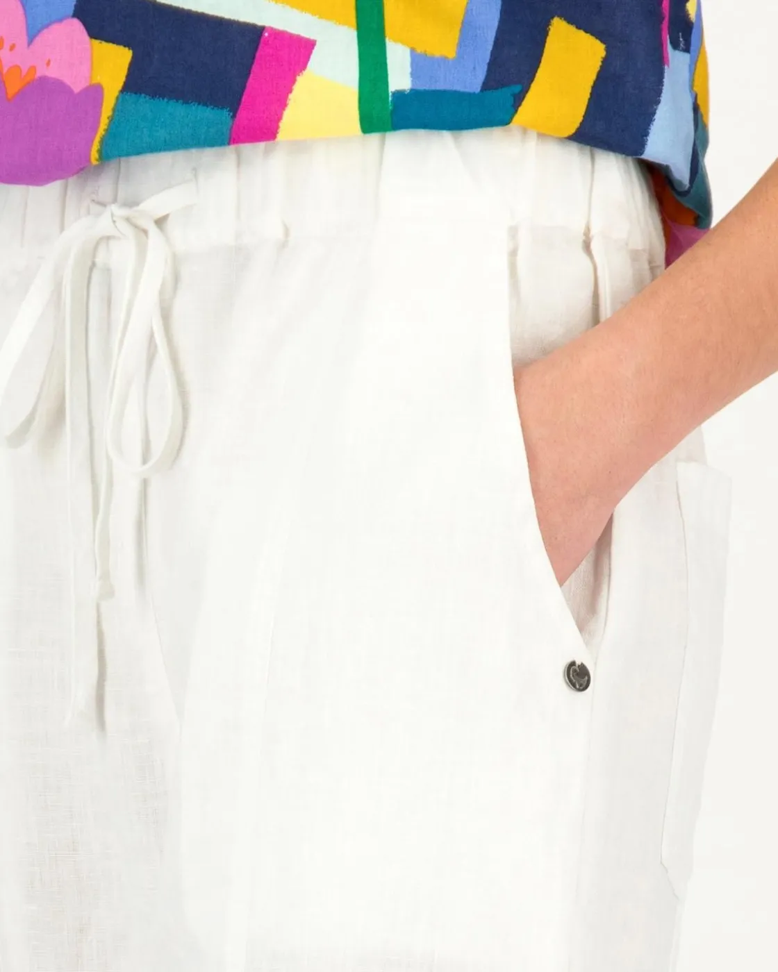 Women Old Khaki Pants>Women'S Eden Tapered Linen Pants