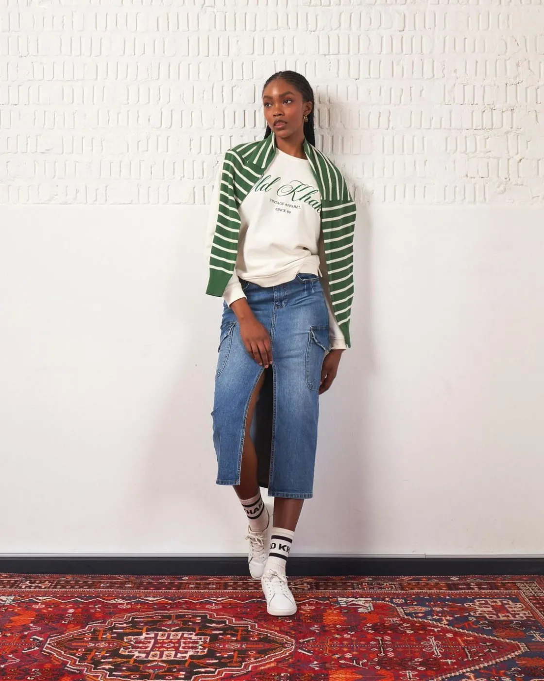 Women Old Khaki Skirts>Women'S Elli Denim Skirt