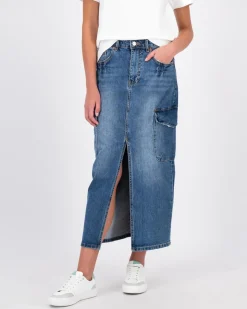 Women Old Khaki Skirts>Women'S Elli Denim Skirt