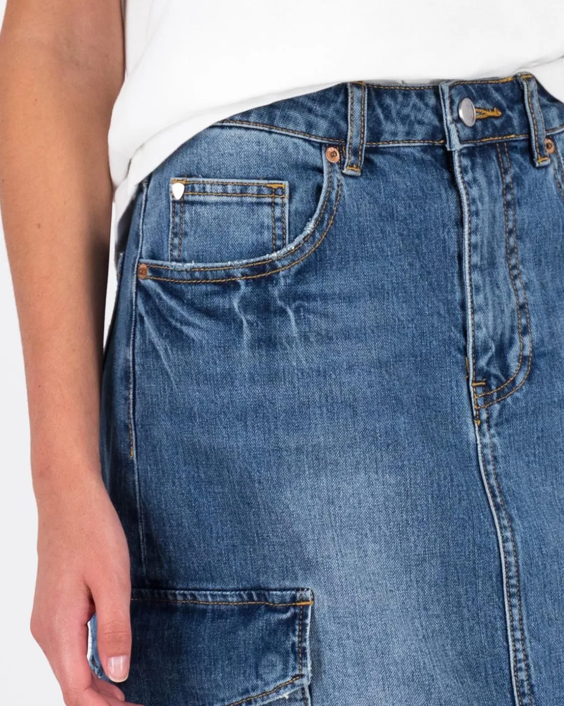 Women Old Khaki Skirts>Women'S Elli Denim Skirt