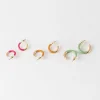Women Old Khaki Jewellery>Women'S Enamel Hoop Earrings 3-Pack