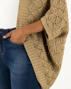 Women Old Khaki Scarves & Kimonos><noscript><img width=