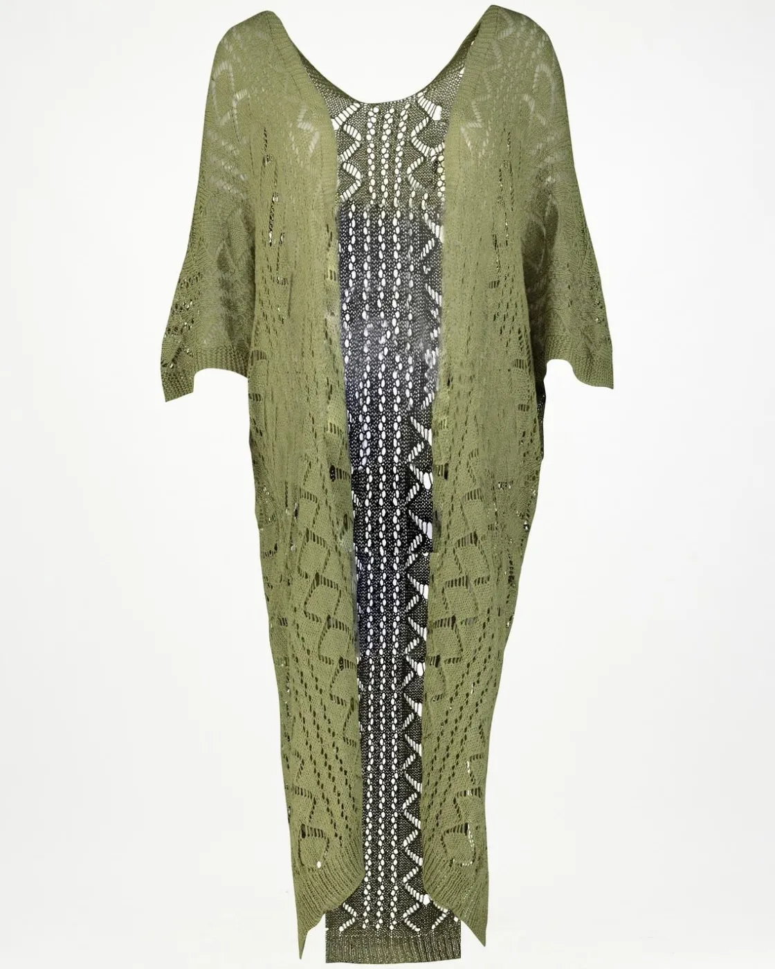 Women Old Khaki Scarves & Kimonos>Women'S Freya Crochet Kimono