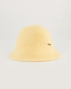 Women Old Khaki Beanies, Hats & Caps>Women'S Georgia Textured Knitted Bucket