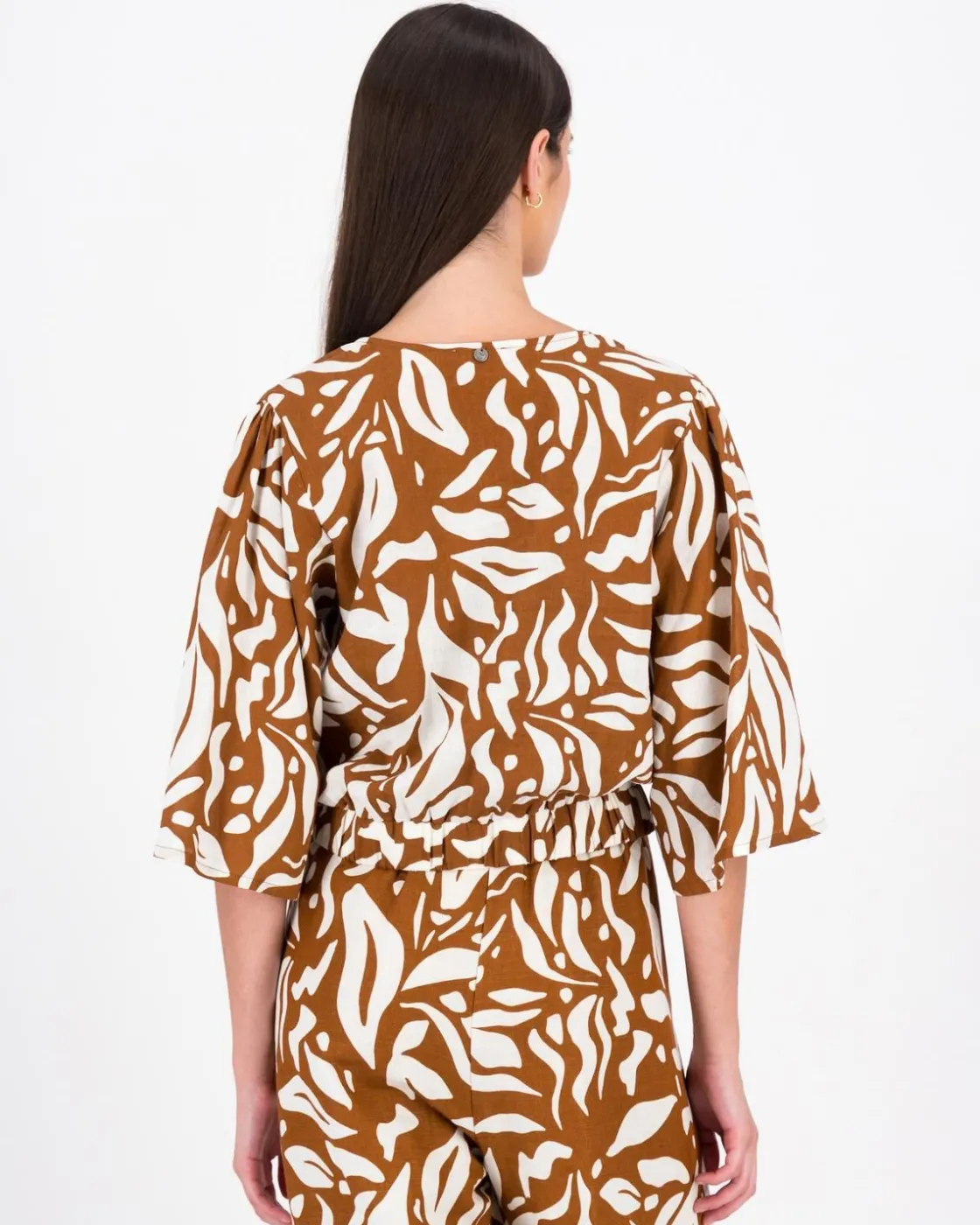 Women Old Khaki Shirts & Blouses>Women'S Juliette Abstract Print Blouse