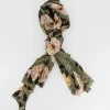 Women Old Khaki Scarves & Kimonos>Women'S Kalinda Overblown Dahlia Scarf
