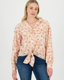 Women Old Khaki Shirts & Blouses>Women'S Kaz Wrap Shirt