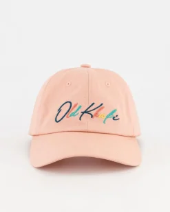 Women Old Khaki Beanies, Hats & Caps>Women'S Kesha Embroidered Peak Cap