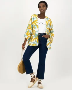 Women Old Khaki Scarves & Kimonos><noscript><img width=