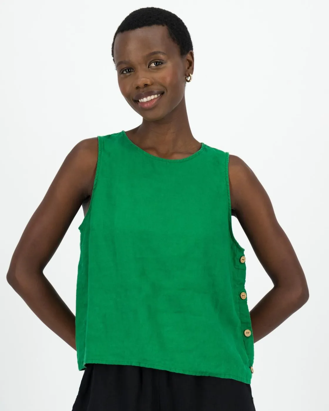 Women Old Khaki T-Shirts & Camis>Women'S Lucy Buttoned Detail Cami