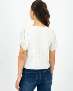 Women Old Khaki Shirts & Blouses>Women'S Luisa Textured Blouse