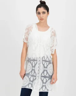 Women Old Khaki Scarves & Kimonos>Women'S Lula Mesh Kimono