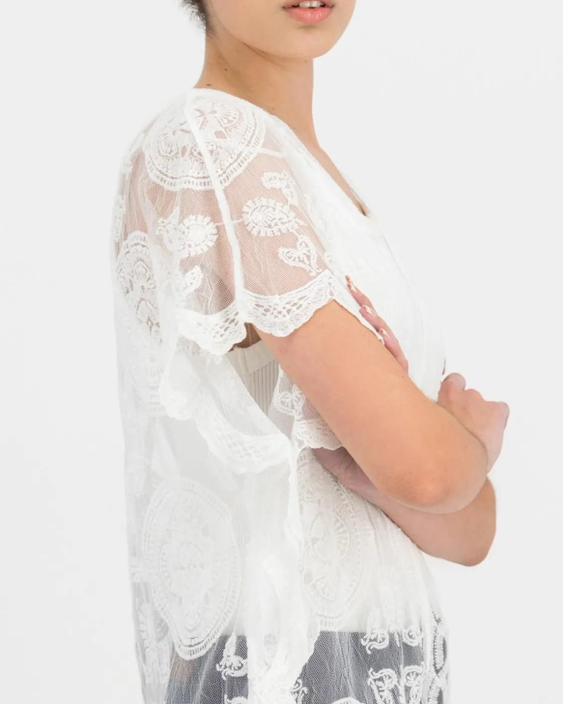 Women Old Khaki Scarves & Kimonos>Women'S Lula Mesh Kimono