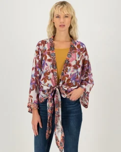 Women Old Khaki Scarves & Kimonos>Women'S Maia Kimono
