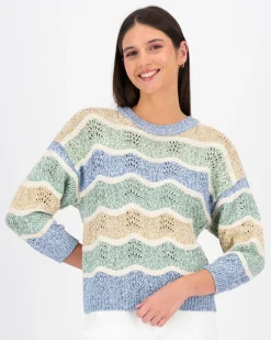 Women Old Khaki Knitwear & Sweats>Women'S Marian Stitch Jumper