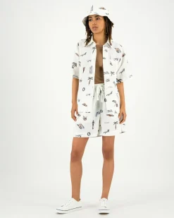 Women Old Khaki Shirts & Blouses><noscript><img width=