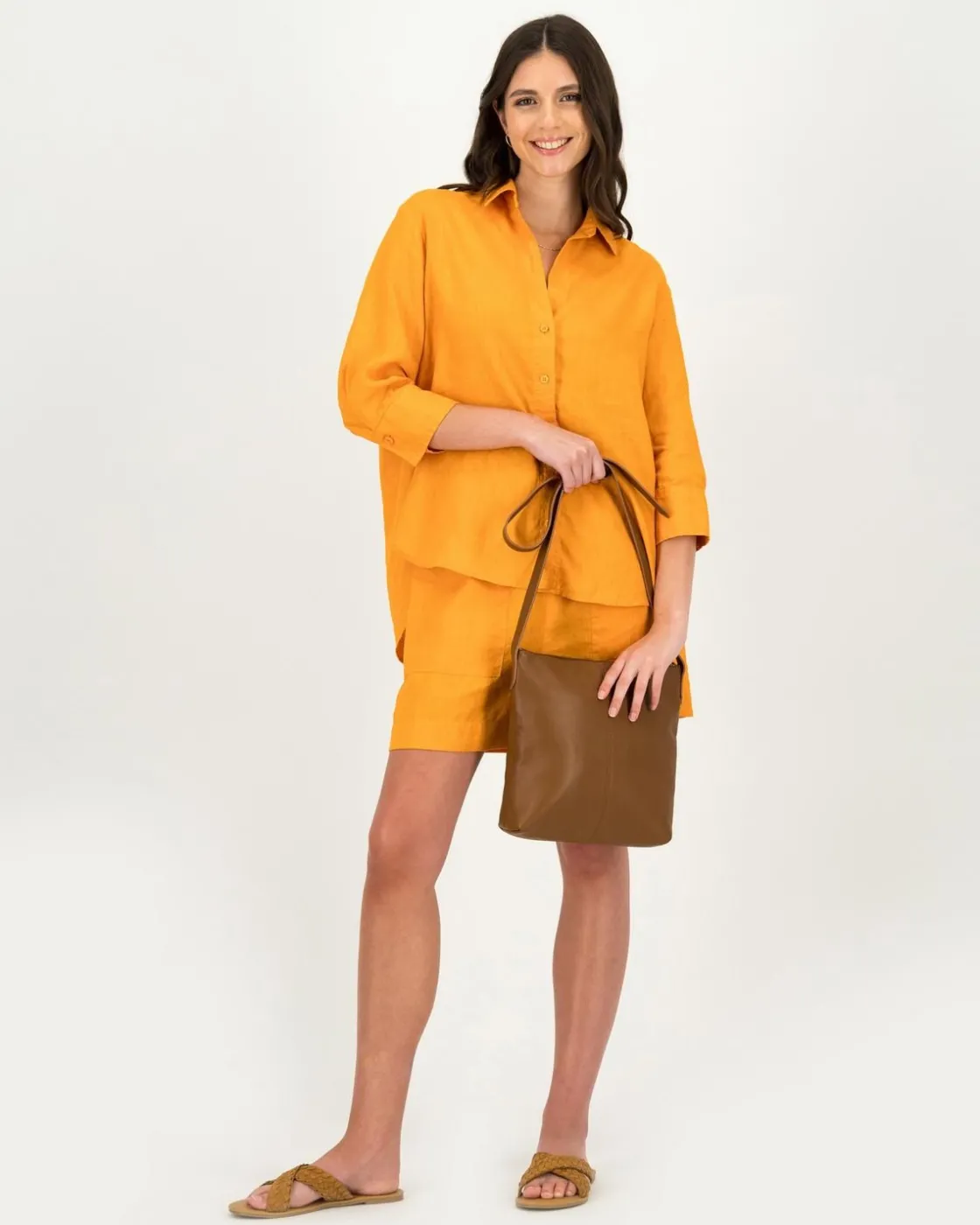 Women Old Khaki Shirts & Blouses>Women'S Maya Linen Shirt