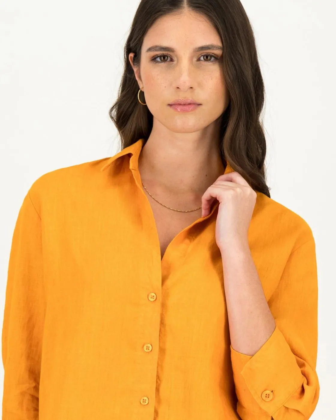Women Old Khaki Shirts & Blouses>Women'S Maya Linen Shirt