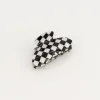 Women Old Khaki Hair Accessories>Women'S Molly Gingham Bulldog Hair Clip
