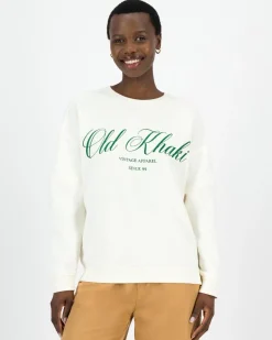 Women Old Khaki Knitwear & Sweats>Women'S Nicola Branded Sweat
