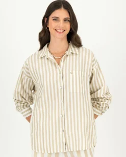 Women Old Khaki Shirts & Blouses>Women'S Nova Boyfriend Shirt